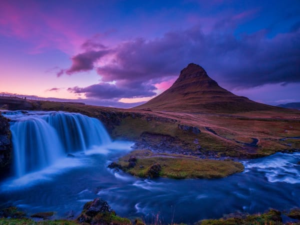 Drama over Kirkjufell